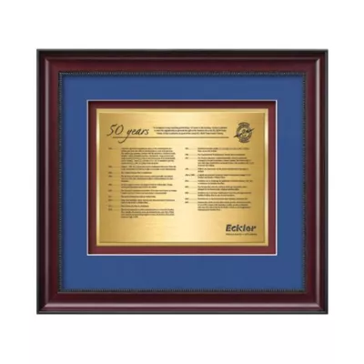 Caprera Certificate TexEtch - Mahogany