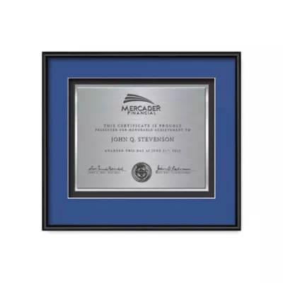 Fenestra Certificate TexEtch - Black