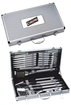 24 Piece Deluxe BBQ Set