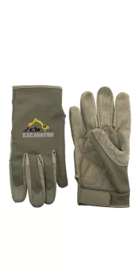 Touchscreen Tips & Synthetic Leather Palm Gloves