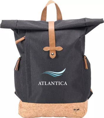 EarthTrendz rPET Rolltop Backpack