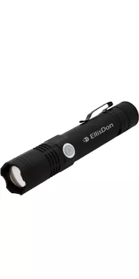 Rechargeable 3W Aluminum Focus Flashlight
