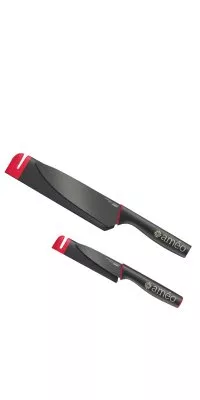 Joseph Joseph Slice&Sharpen 2 Knives w/ Sheaths