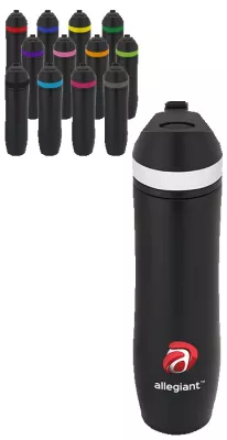 20 oz Persona Wave Trail Vacuum Water Bottle