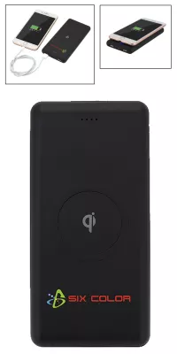 UL Certified Qi Ring Wireless Charger & Power Bank