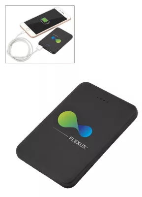 UL Certified Dual Port HD Power Bank 5000 mAh