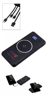 Magnetic Wireless Charger & Power Bank 10,000mAh
