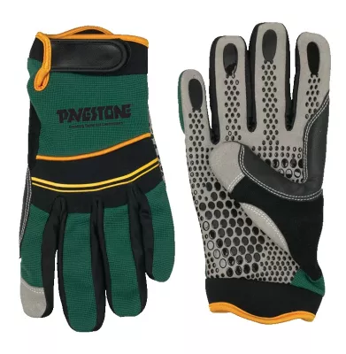 Sythetic Leather Palm Mechanic Glove