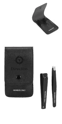 Members Only Nail Clipper & Tweezer Set