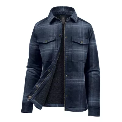 Stormtech Women's Highland Sherpa Lined Plaid Jacket