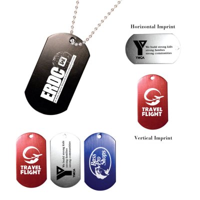 Dog Tag with 23-1/2 in. Ball Chain