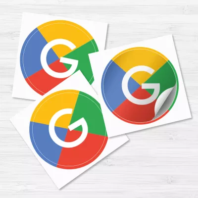 3" x 3" Circle Sticker