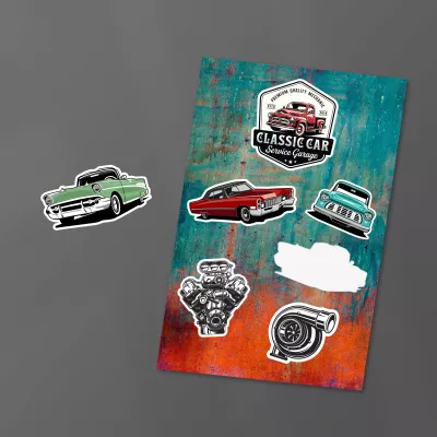 4" x 6" Vinyl Sticker Sheet