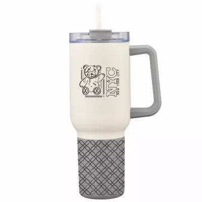 3-in-1 Stainless Steel 20 oz Tumbler and Cooler with Handle