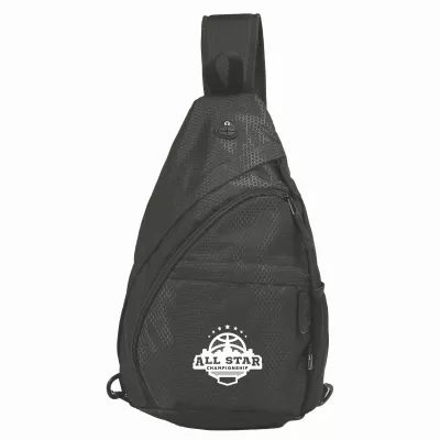 RPET Essentials Dual Crossbody Bag / Sling Bag With Adjustable Strap
