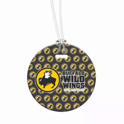 5D Bag / Backpack Tag 3" Round
