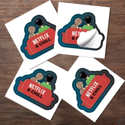 3" x 3" Kiss Cut Stickers