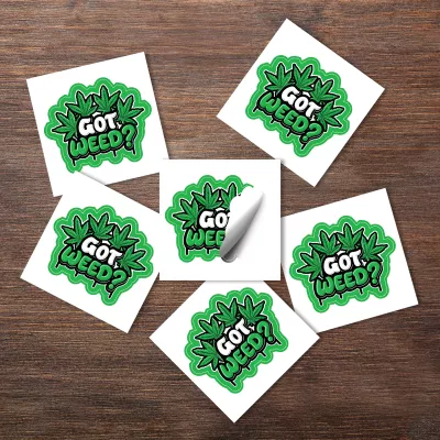 2" x 2" Kiss Cut Stickers