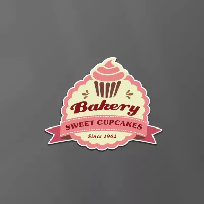 3" x 3" Vinyl Die Cut Sticker with pull tab