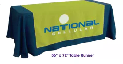 56" x 72" FULL BLEED Table Runner