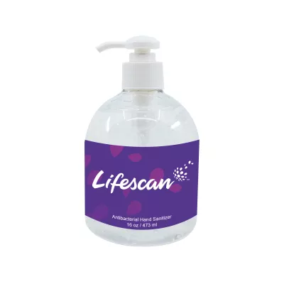 16 Oz. Instant Hand Sanitizer w/Pump