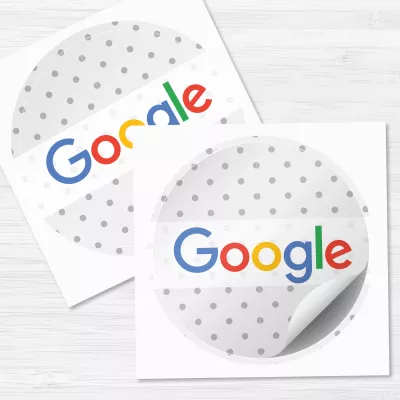 5" x 5" Circle Sticker