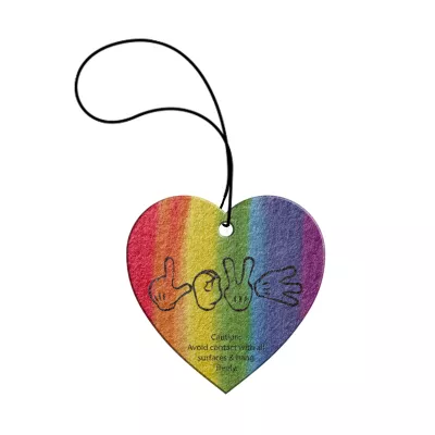Tek-Scents Air Freshener- Heart