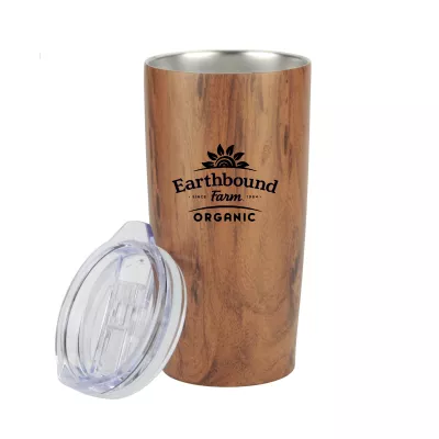 20 oz Wood Tone Stainless Steel Tumbler