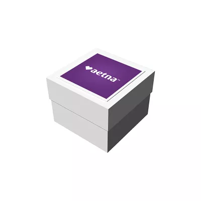 4" x 4" x 3" Deluxe White Gift Box