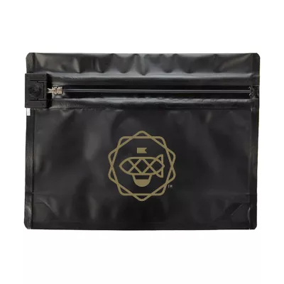 28 gram Child Resistant Pouch / Exit Bag 8" x 2 7/16" x 6"