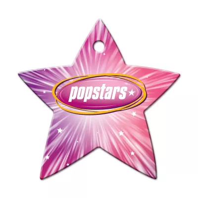Star Shaped Luggage Tag