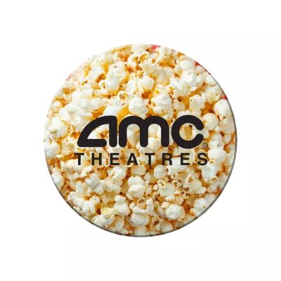 90 MIL 4/4 Solid Plastic Round Coaster