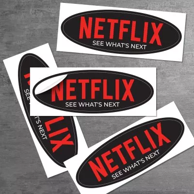 6" x 2" Oval Sticker