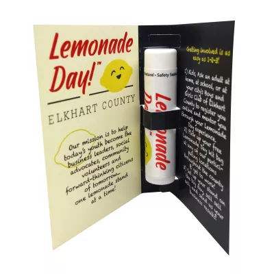 Tek Booklet 2 with SPF15 Lip Balm