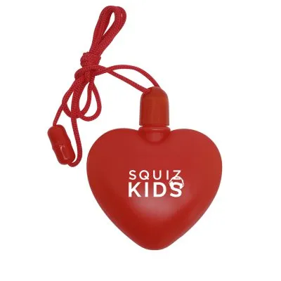 Heart Shaped Bubbles with Breakaway Neck Cord