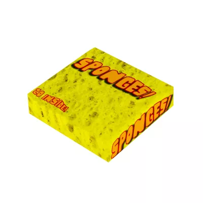 4" x 4" x 1.125" E-Flute Tuck Box Single Side