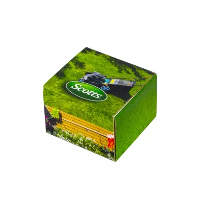 4" x 4" x 3" E-Flute Tuck Box Double Side