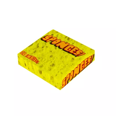 4" x 4" x 1.125" E-Flute Tuck Box Double Side