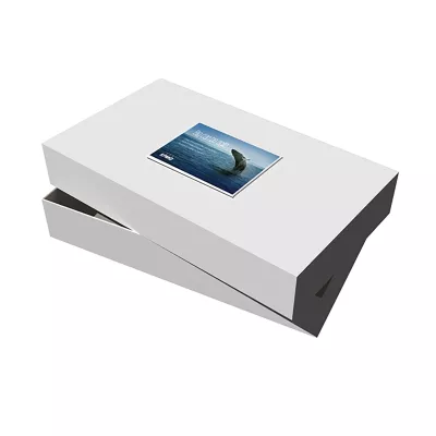24" x 14" x 4" White Apparel Box