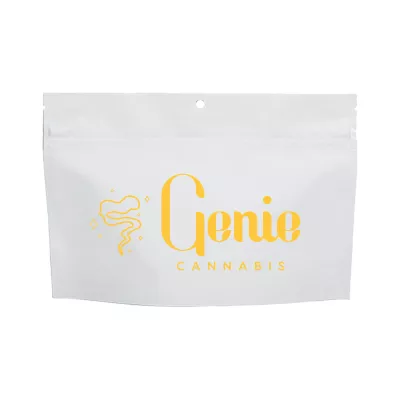 28 gram Child Resistant Pouch / Exit Bag 9" x 2 7/16" x 6"