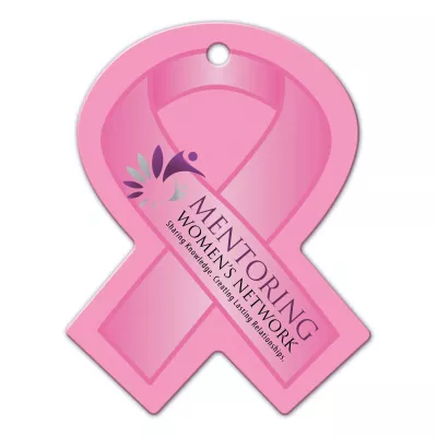 Awareness Ribbon Shaped Luggage Tag