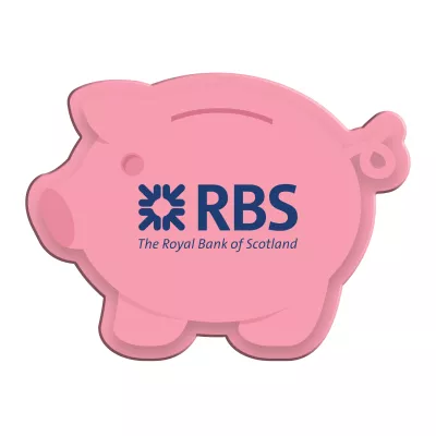Full Color Piggy Bank Coaster