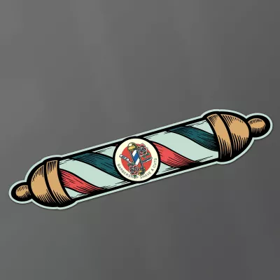11.5" x 3" Vinyl Die Cut Sticker with pull tab