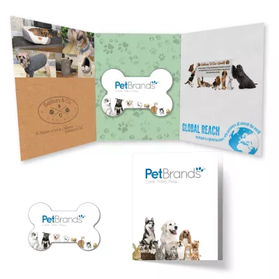 Tek Booklet 2 with Full Color Dog Bone Coaster