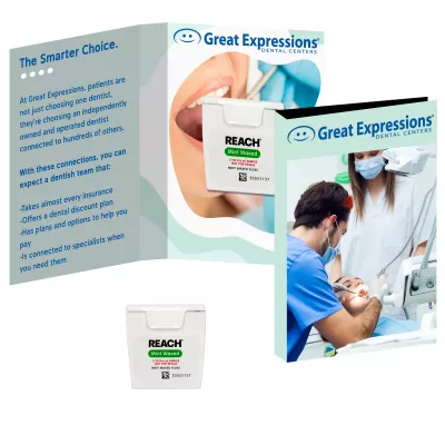 Tek Booklet with Reach® Dental Floss