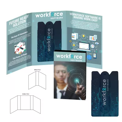 Tek Booklet with Full Color Silicone Stand and Smart Wallet