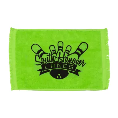 Premium Fringed Velour Towel