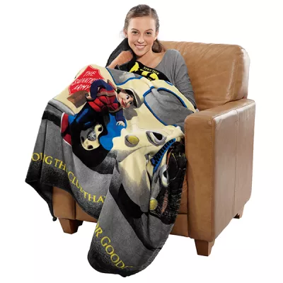 Overseas Printed Tahoe Microfleece Throw (50"x60")
