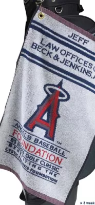 Jacquard Velour Golf Towel (16"x24" Woven)