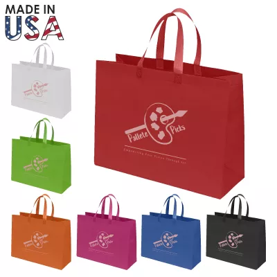 16x7x12 Reusable Non-Woven Tote Bag